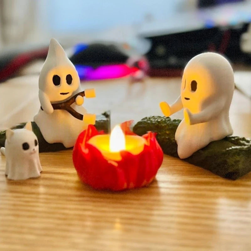 The Haunt Light — Flickering Ghost Campfire That Sets the Vibe 👻🔥