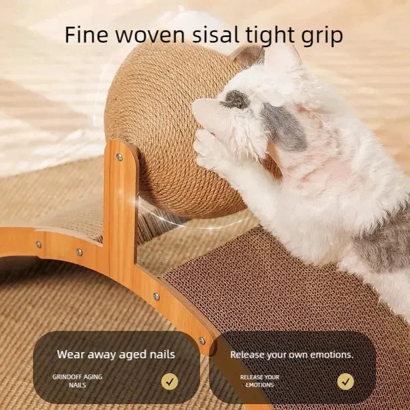 PawPlay Luxe Scratcher 🐱 - Where play meet sophistication
