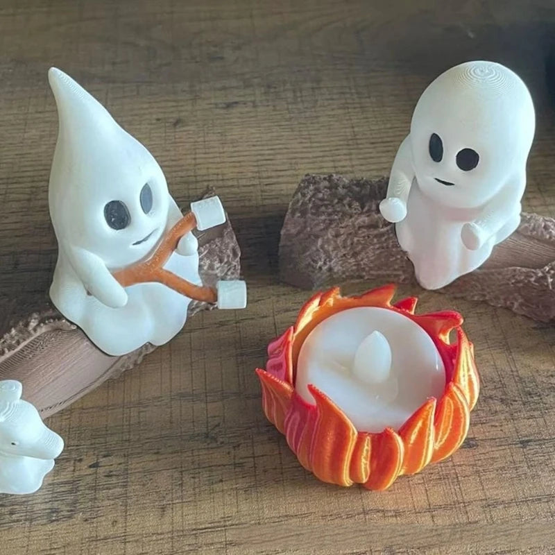 The Haunt Light — Flickering Ghost Campfire That Sets the Vibe 👻🔥